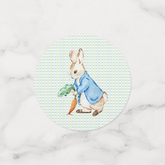 Confettis Peter Rabbit Baby Shower (Petit recto)