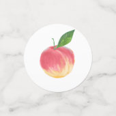 Confettis Petit Baby shower de pêche doux photo (Petit recto)