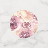 Confettis Petit Citrouille Premier anniversaire Pink Photo (Petit recto)