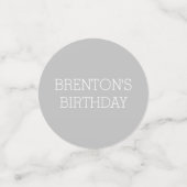 Confettis Petit éléphant avec ballons Anniversaire (Petit recto)