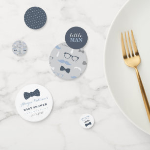 Confettis Petit Homme Confetti, bleu marine, gris