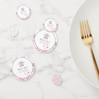 Confettis Petite cacahuète sur le chemin rose