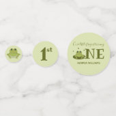 Confettis Petite grenouille transformant un animal mignon 1e (Derrière)