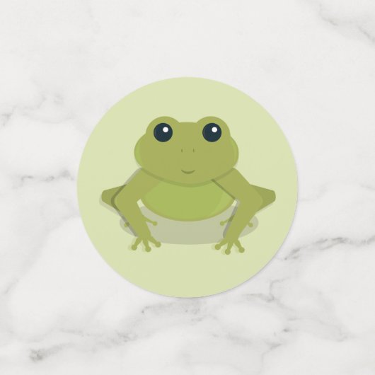 Confettis Petite grenouille transformant un animal mignon 1e (Petit recto)