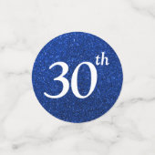 Confettis Photo d'anniversaire 30 ans (Petit recto)