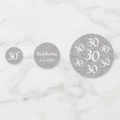 Confettis Photo d'anniversaire 30 ans (Devant)