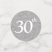 Confettis Photo d'anniversaire 30 ans (Petit recto)