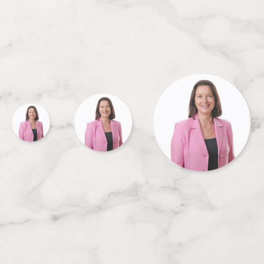 Confettis Photo du 50e anniversaire (Derrière)