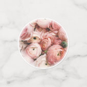 Confettis Photo Mariage de mariée et de chambre élégante (Petit recto)