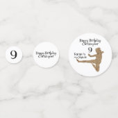 Confettis Photo Modern Martial Arts Karate Joyeux anniversai (Devant)