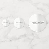 Confettis Photo Personnalisée Et Courbe (Derrière)