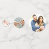 Confettis Photo personnalisée | Fête de la fête (Derrière)