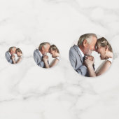 Confettis Photo Renouvellement de la vision de l'anniversair (Derrière)