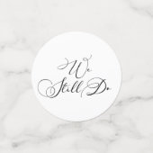 Confettis Photo Renouvellement de la vision de l'anniversair (Petit recto)