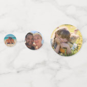 Confettis Photos personnalisées uniques (Devant)