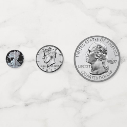 Confettis Pièces américaines (Derrière)