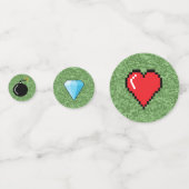 Confettis Pixels Arcade Niveau supérieur Anniversaire de enf (Derrière)