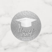 Confettis Plafond de diplôme - Classe de 20XX - Parties scin (Petit recto)