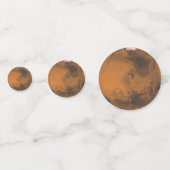 Confettis Planète Mars (Derrière)