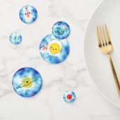 Confettis Planètes spatiales extra-spatiales Rockship Annive (Groupe)