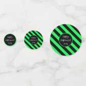 Confettis Plaques de papier Halloween Lines (Devant)