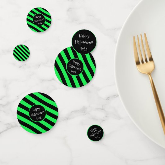 Confettis Plaques de papier Halloween Lines (Groupe)