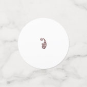 Confettis Point rouge (Petit recto)