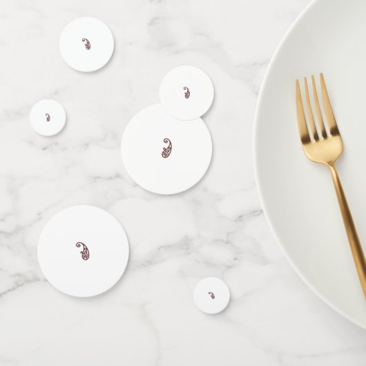 Confettis Point rouge (Groupe)