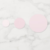 Confettis Points dorés roses argentés (Derrière)