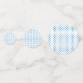 Confettis Pois Bébé Bleu (Devant)