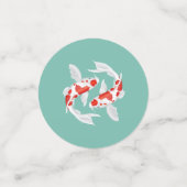 Confettis Poisson koi (Petit recto)