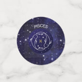 Confettis Poissons le Poisson Zodiac Design Table (Petit recto)