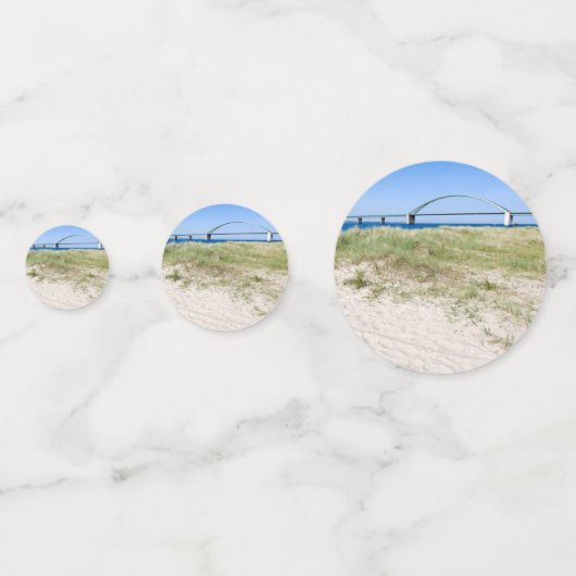 Confettis Pont de Fehmarn Belt (Devant)