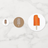 Confettis Pop de crème glacée Bars Popsicle Creamsicle Pique (Derrière)
