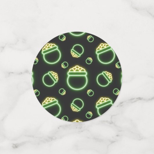 Confettis Pot Neon D'Or (Petit recto)