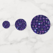 Confettis pour fête d'anniversaire de princesse (Derrière)