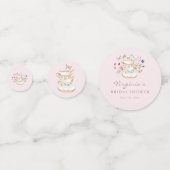 Confettis pour table de thé à la française (Derrière)