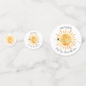 Confettis Premier voyage autour du soleil 1er anniversaire P (Devant)