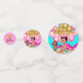 Confettis Princesse en rose (Devant)