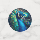 Confettis Profil Peacock (Petit recto)