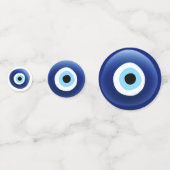 Confettis Protection des yeux mal Méditerranée Lucky Charme (Devant)