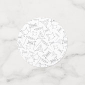 Confettis Purim (homonymie) (Petit recto)