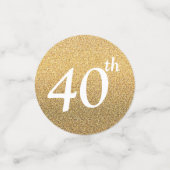 Confettis quarante et fabuleux (Petit recto)