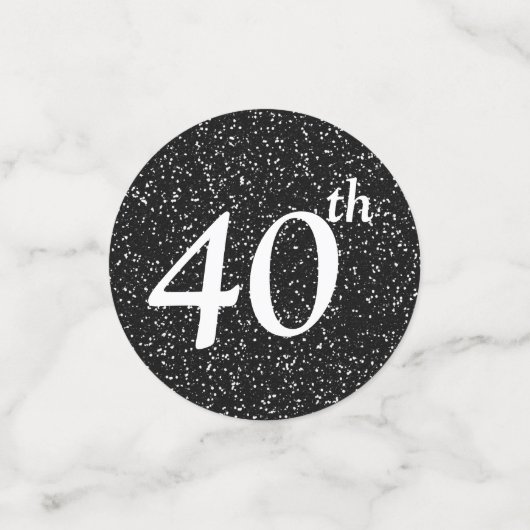 Confettis quarante et fabuleux (Petit recto)