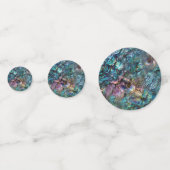 Confettis Rainbow Iridescone Abalone Sea Shell Beach Party (Devant)
