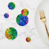 Confettis Rainbow Parties scintillant Table Scatter Festive (Groupe)