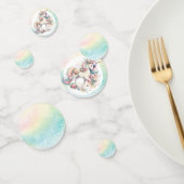 Confettis Rainbow Radiant Pastel Unicorn Party (Groupe)