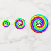 Confettis Rainbow Spiral par Kenneth Yoncich (Derrière)