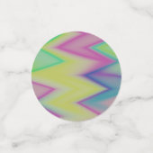 Confettis Rainbow Zigzags (Petit recto)