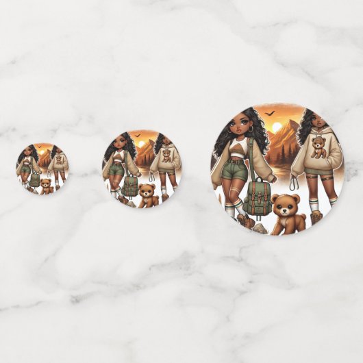 Confettis Randonnée Aventure & Style (Devant)